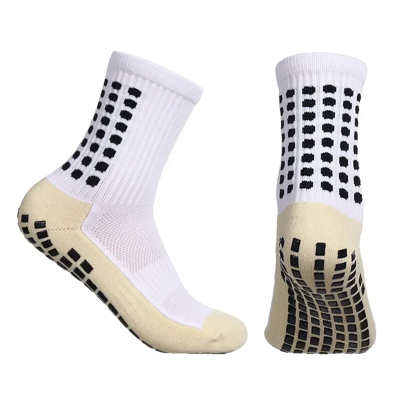 Men's Football Socks Sports Socks Cycling Socks Fitness Sports Socks Sport Socks Anti Slip Non Slip Grip Pads for Football Basketball New Soccer Equipment