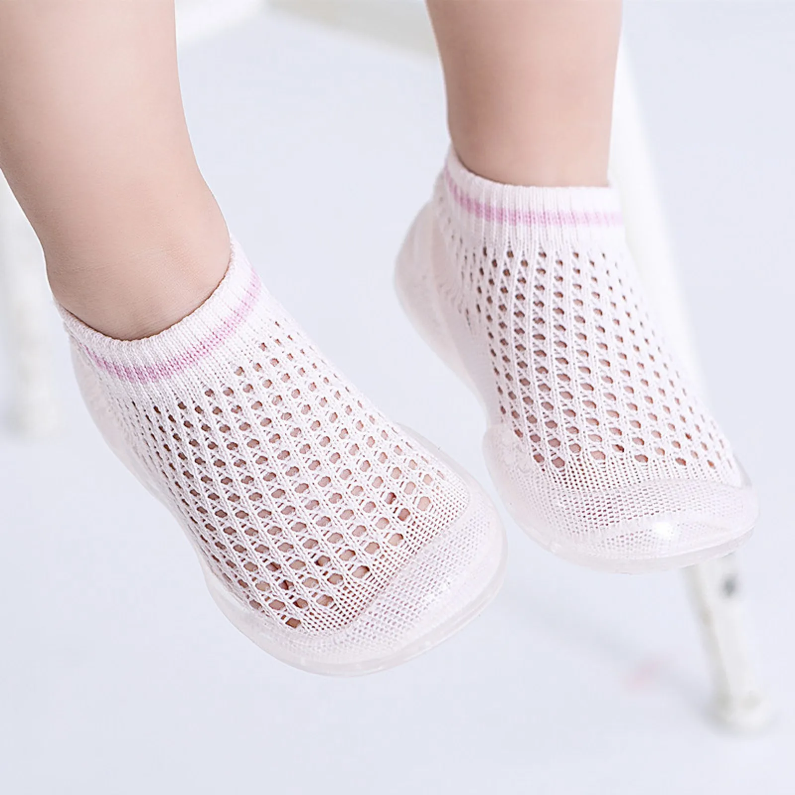 

Baby Mesh Floor Sock Shoes Newborn Boys Girls Floor Socks Sneakers Soft Sole Non Slip Crib Toddler Shoes Infant Socks Home Shoes