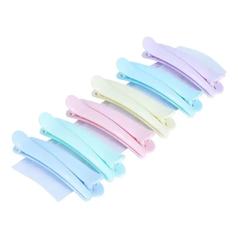 Hair Clips 12 PCS Set Duckbill Clip Makeup Artist Barber Shop