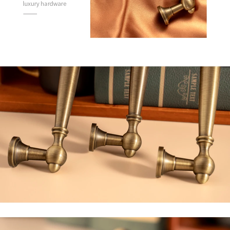 long brass drawer handle for cabinet furniture