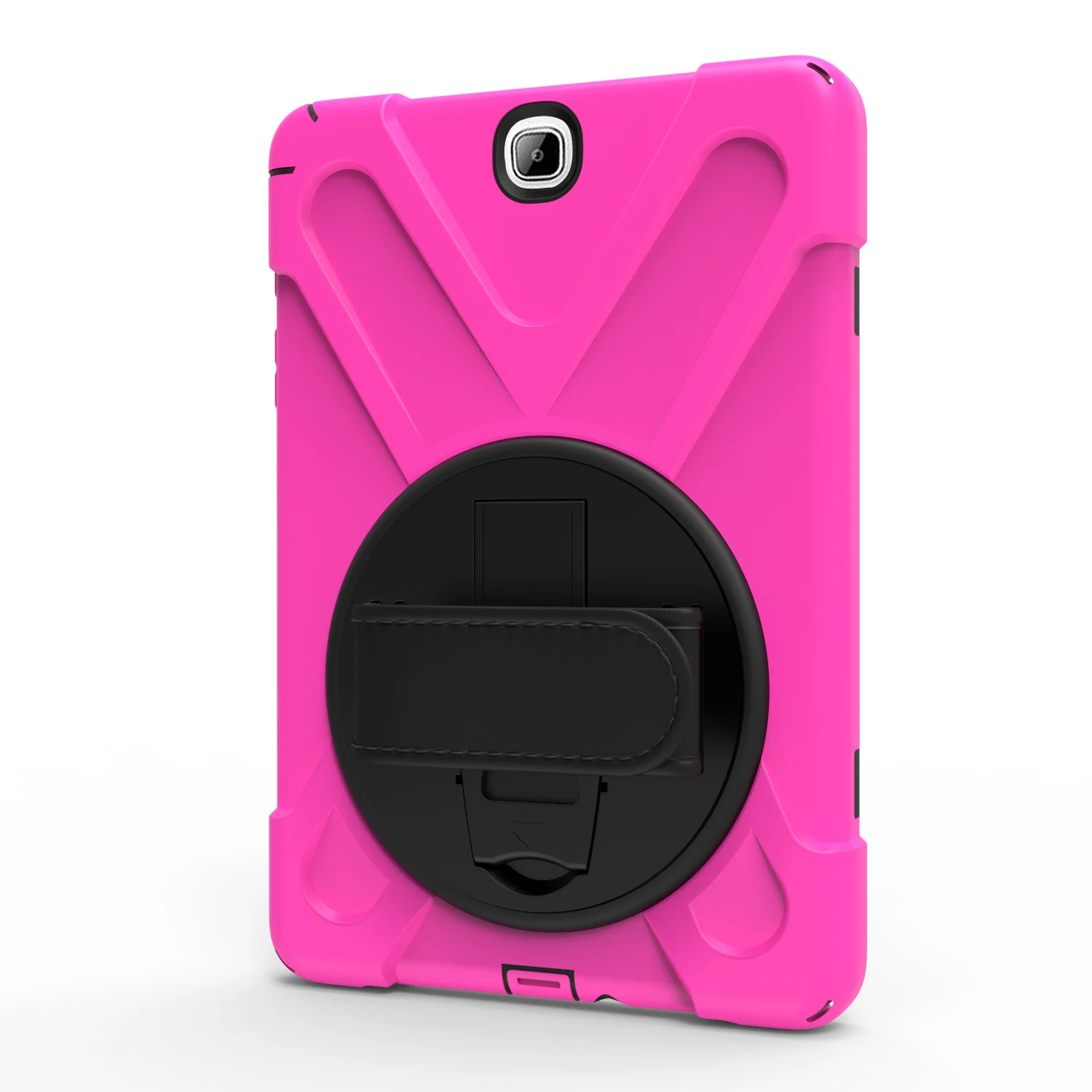 capa de stand hybrid para samsung galaxy tab com suporte giratório de compatível com os modelos