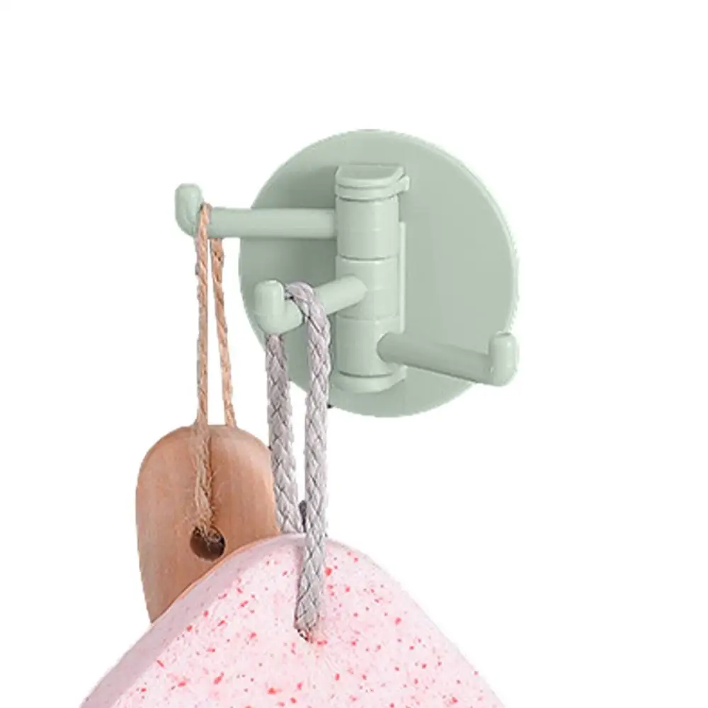 3 Branch Rotating Adhesive Wall Hook