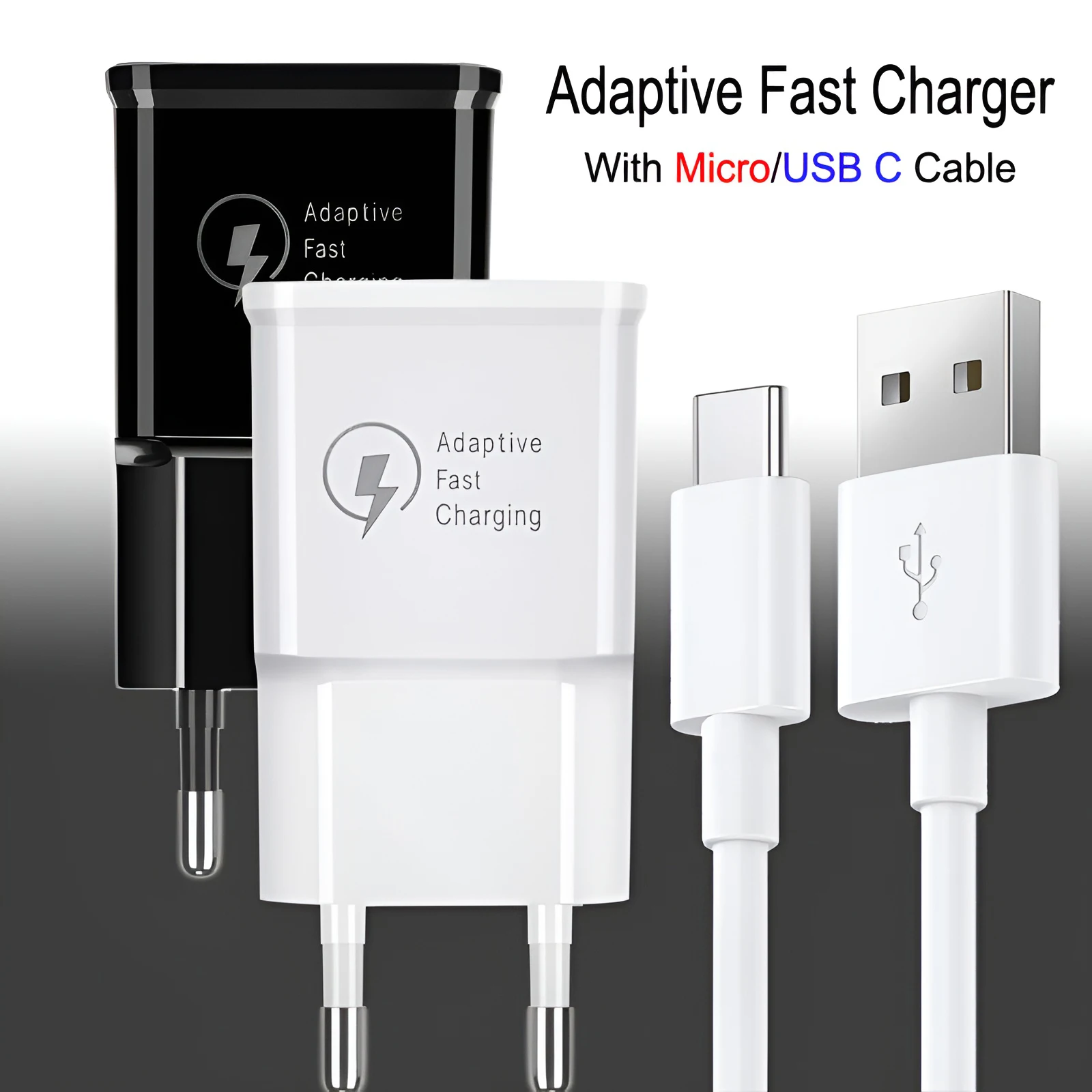 Адаптивное быстрое зарядное устройство USB Type C зарядный кабель шнур для Samsung Galaxy S21