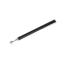 Compact Telescopic Magnetic Pickup Tool - Strong Handheld Retrieval Stick (Black)