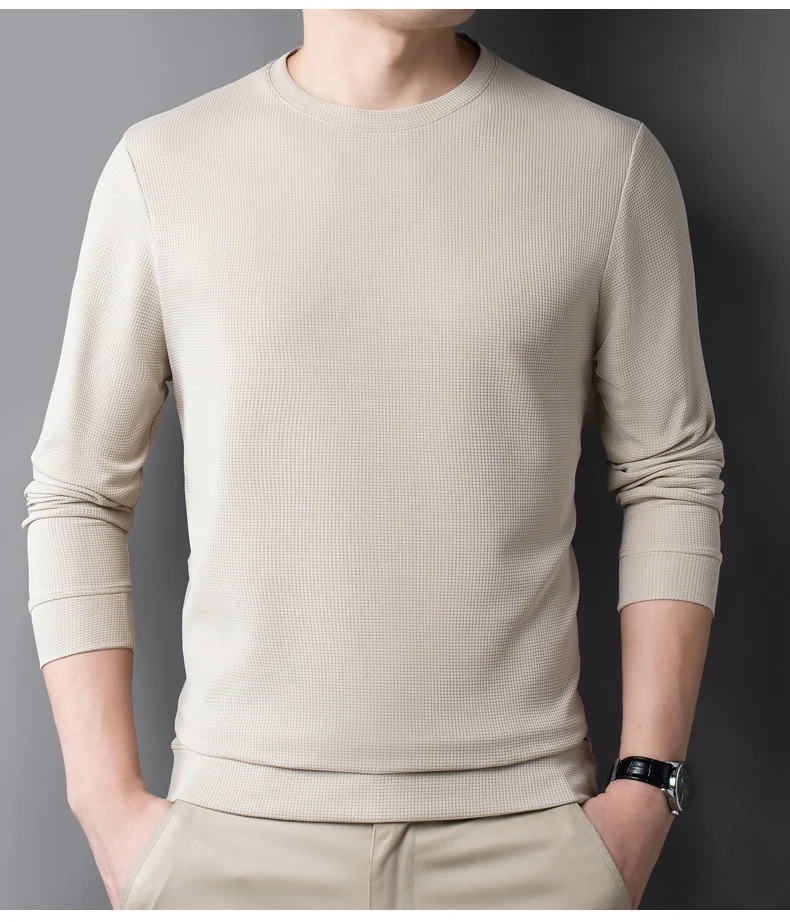 PlatiNum Men's Casual Waffle T-shirt packaging