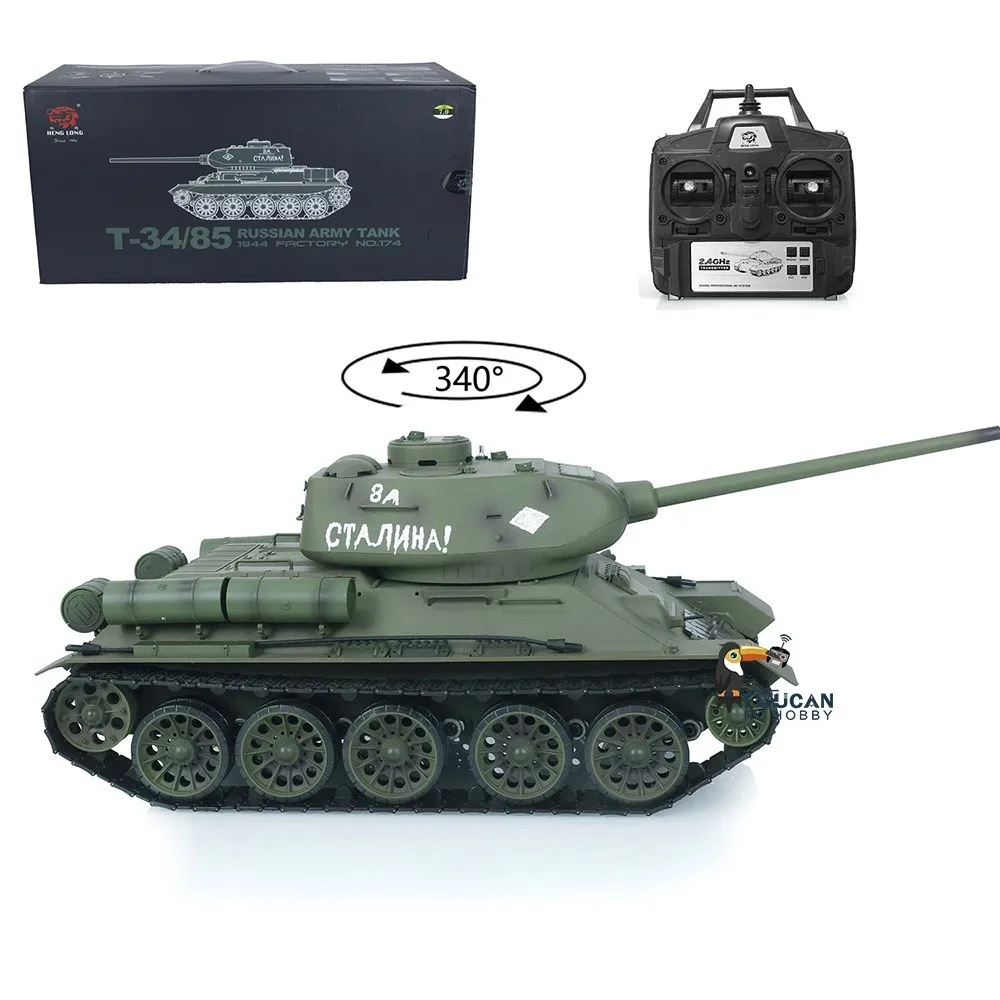 Char HengLong RC 1/16 Tiger I avec fumée et son - Tank radiocommandé
