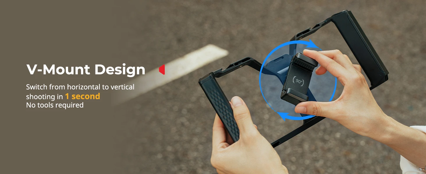 IG-01 Integra Grip Cage for Smartphones for iPhone for Samsung Ultra-Wide Dual H