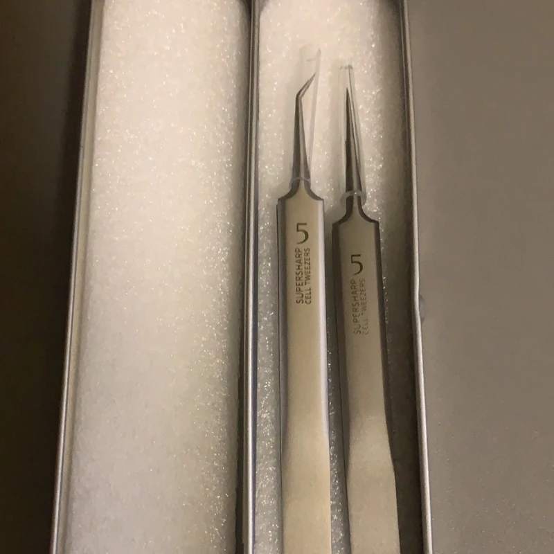 German Ultra-fine Cell Pimples Blackhead Clip Medical Tweezers Beauty Salon Special Scraping Pore Cleaner Artifact Acne Needle precision tweezers tweezer tool pimples blackhead tweezers blackhead clip tweezers