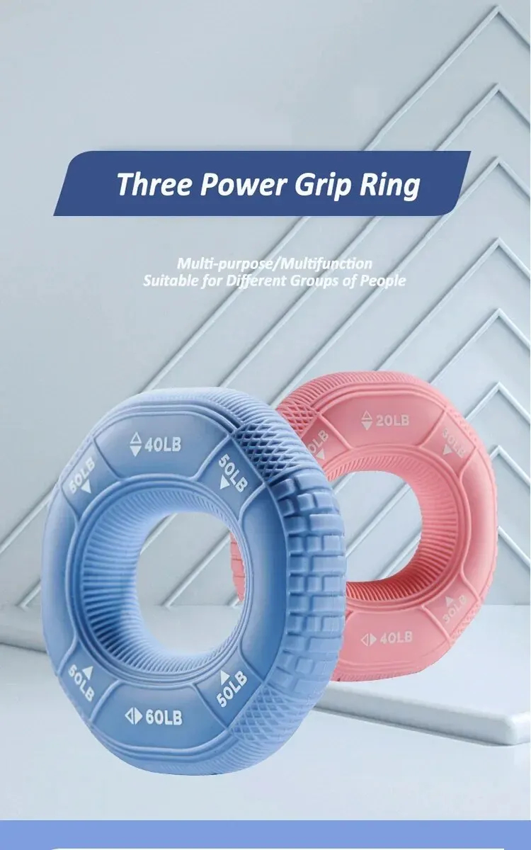 Description Picture 2 of itemSilicone Star Anise Grip Ring Grip Tire Texture Fitness Finger Wrist Relaxation Relaxation Training Equipment