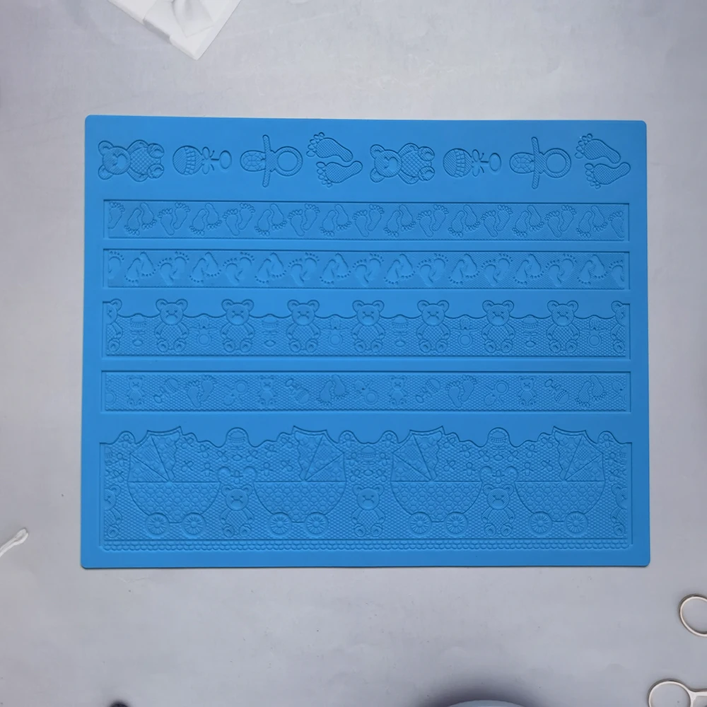 

Силиконовый кружевной коврик для торта, силиконовая форма для украшения торта, форма для помадки, шоколада, сахара, коврик для глазировки, аксессуары для выпечки