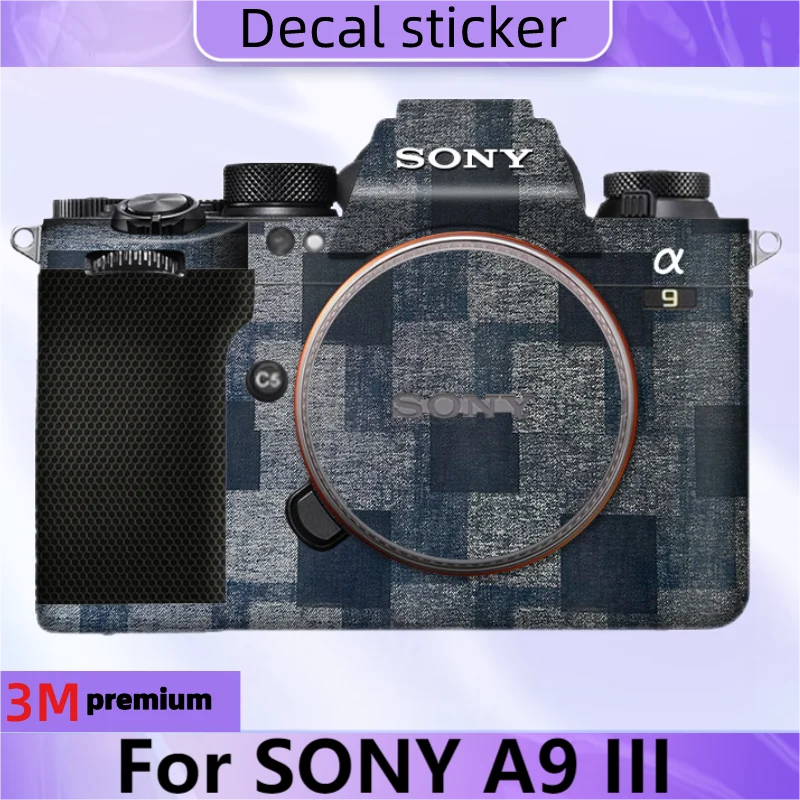 Per Sony A9 Iii Obiettivo Della Fotocamera Pellicola Protettiva Antigraffio Per La Pelle Adesivo Per La Protezione Del Corpo Alpha 9 Iii Ilce-9M3 A9 I