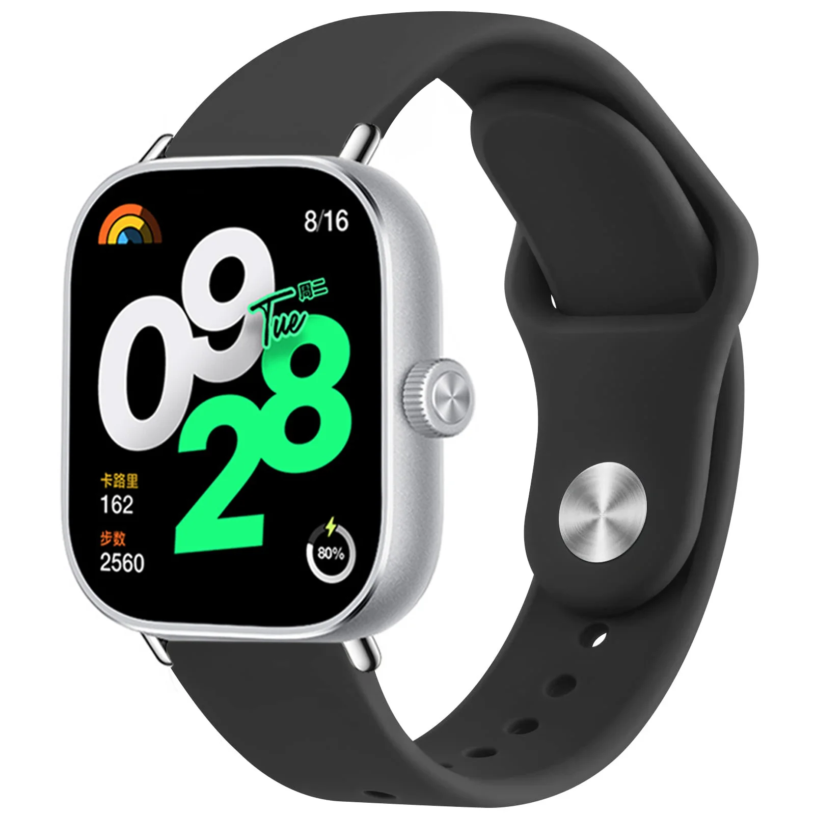 Silicone Sport Replacement Wristband Strap - Universal Fit