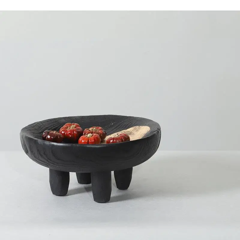 

Imitation Wood Grain Resin Fruit Plate Dessert Plate Snack Plates Refreshment Tray Sushi Plates Dim Sum Dish Cake Pan Bowl Tray