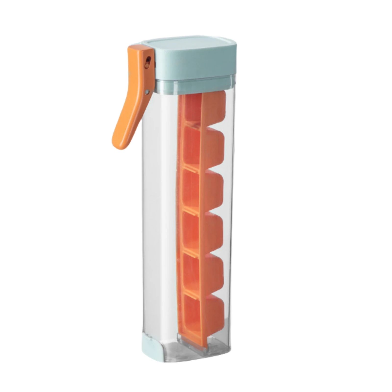 

2024 Brand New Ice Cube Mould Maker DIY For Whiskey Cocktail PP+PC Press Type Replacement Wine 1pc 21.3x8.1x4.3cm
