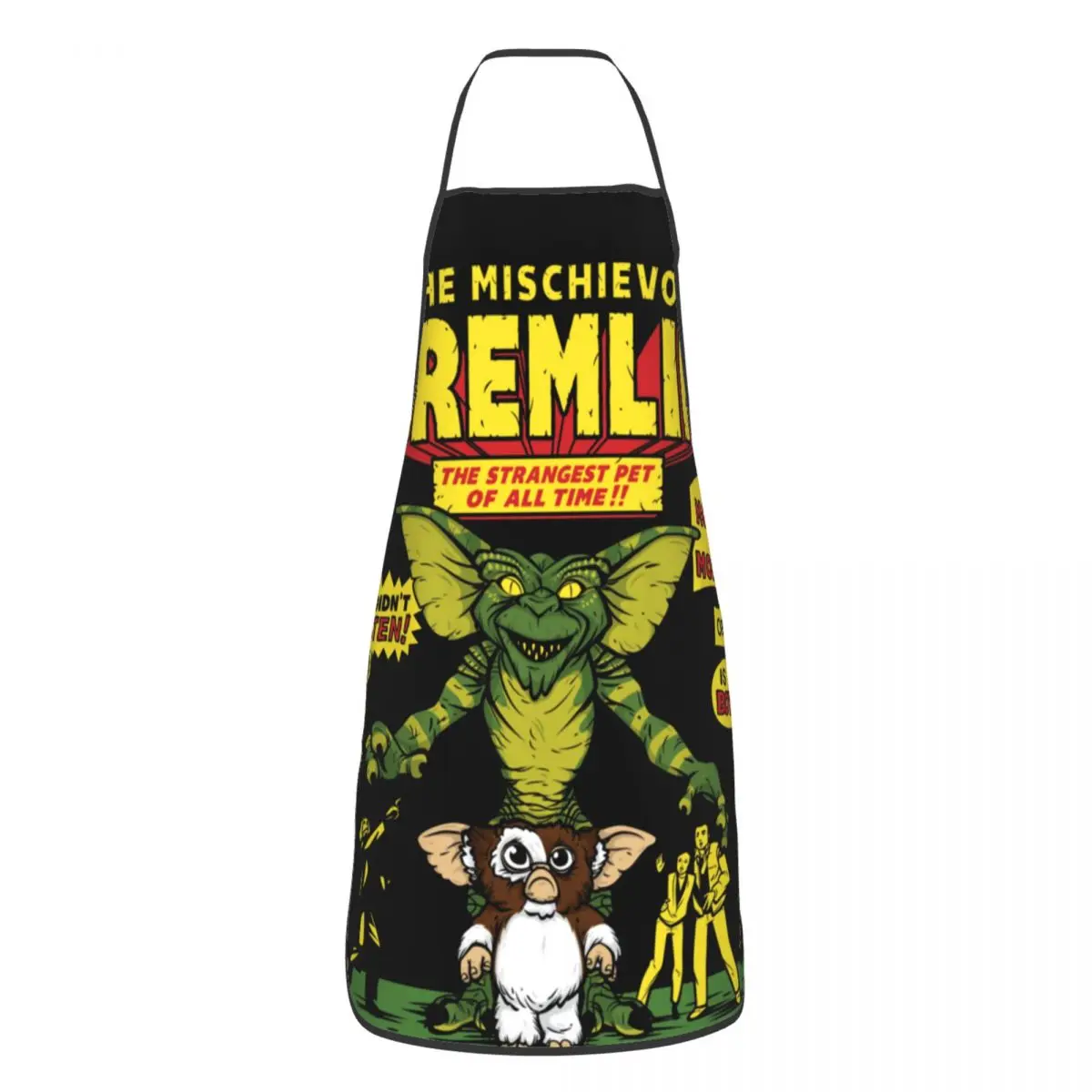 

Фартук Gremlin Mischievous, фартук Gremlins, монстр, кухня, выпечка, гриль слюнявчик, фартук для готовки и уборки дома, передник для шеф-повара, бариста