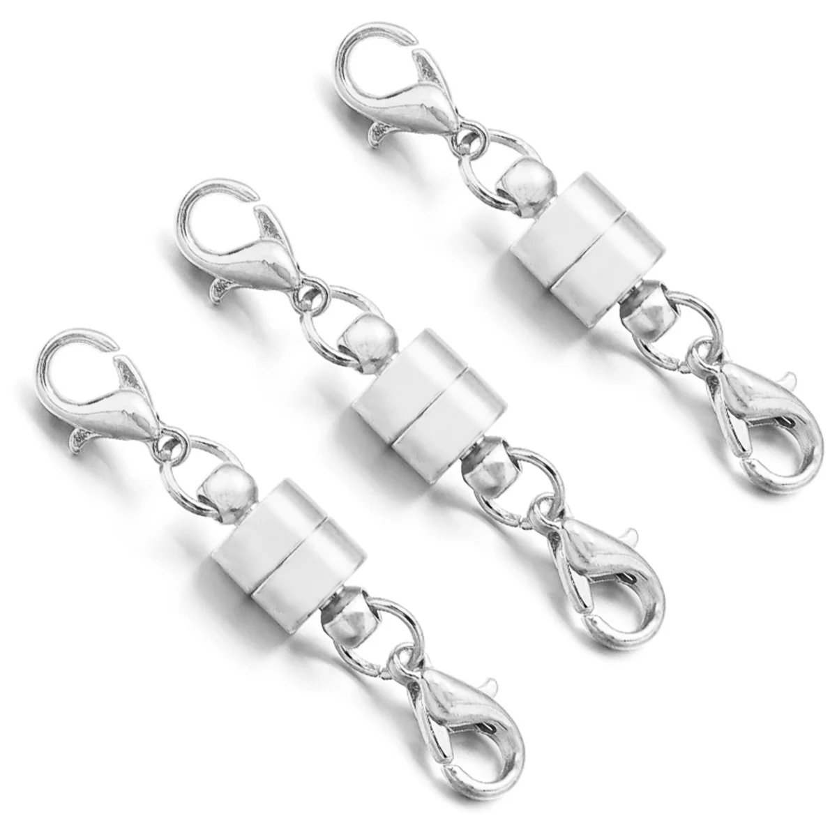 Fermoir magnétique style vis acier inoxydable dore pour cuir rond 5mm - Fermoirs