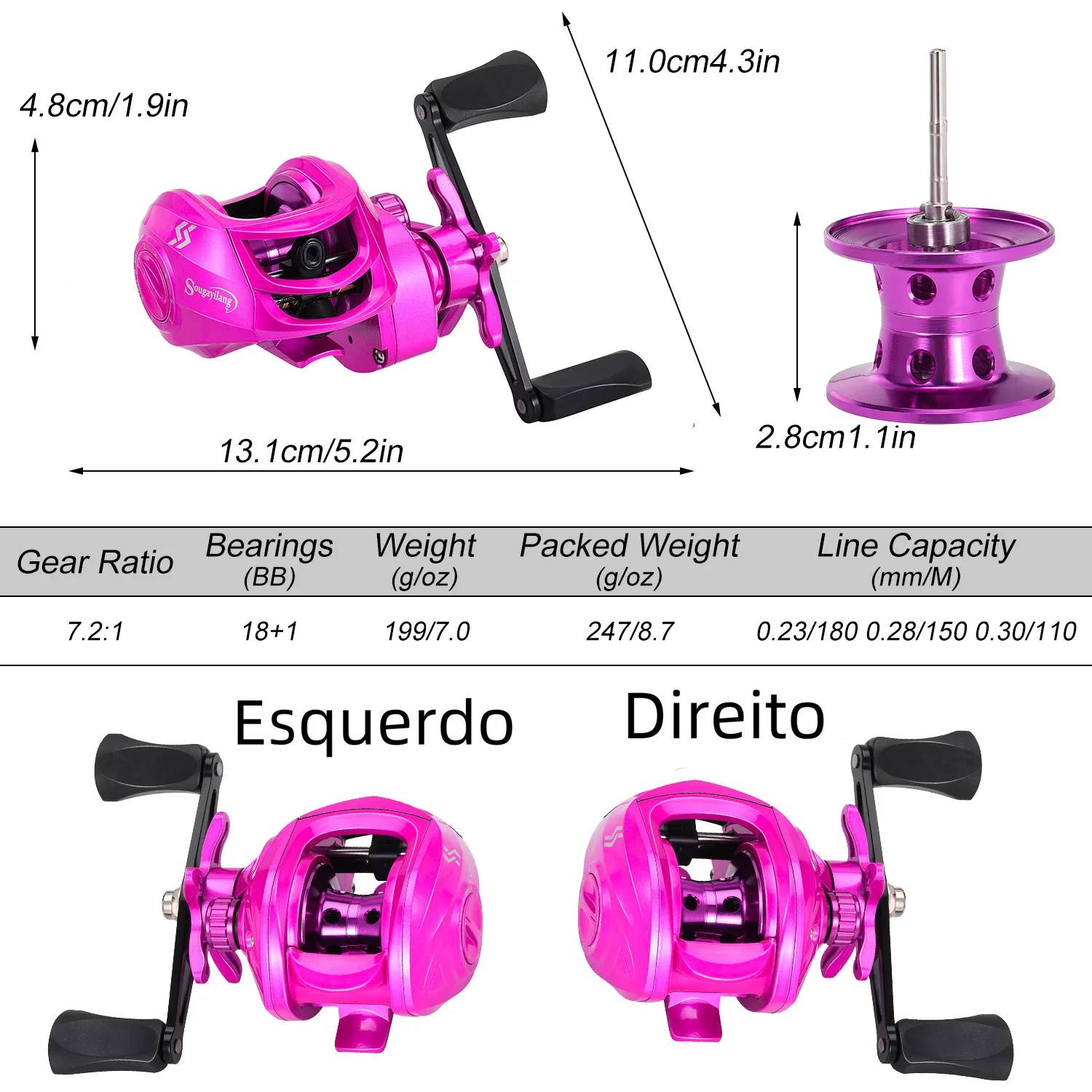 High-Speed Casting Rod & Reel Combo – Freshwater Bass Fishing Kit 3