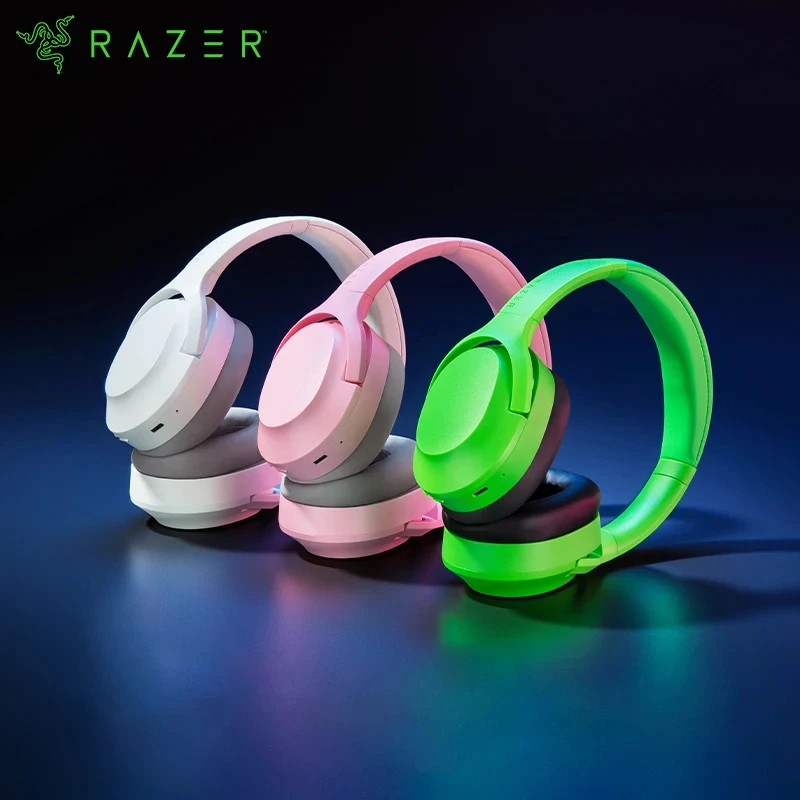Беспроводная гарнитура Razer Opus X, активное шумоподавление, Bluetooth 5,0-60 мс, низкая задержка, Настраиваемые 40-миллиметровые драйверы