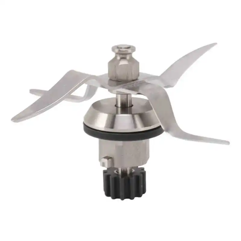 Blender Blade 4 Leaf Stainless Steel Blender Blade 12 Teeth for Monsieur Cuisine Connect 1.0