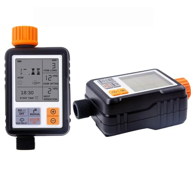 Automatic Garden Watering Timer Large Screen Display Irrigation Contronller Battery Operated Waterproof Digital Timer 1