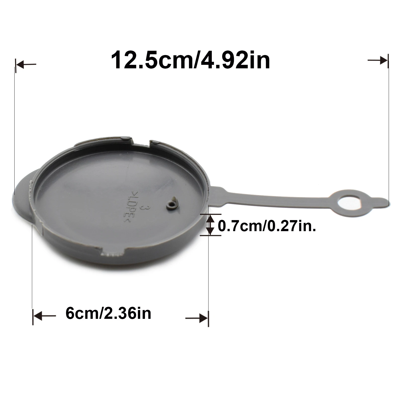 앞 유리 와이퍼 와셔 유체 저장소 커버 물 탱크 병 뚜껑 캡 28913-1HA3A Nissan Micra K13 2011 - 2016 Black Cap