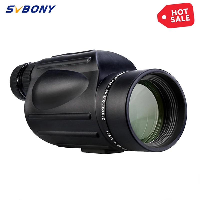 SVBONY-SV49 단안경, 13/10-30X50 망원경, 청소년을 위한 관광 캠핑 선물용 전문 강력한 쌍안경캠핑 캠핑 텐트용품캠핑의자