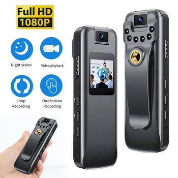 HD 1080P 미니 카메라 나이트 비전 모션 감지 작은 바디 카메라 스포츠 DV DVR 비디오 감시 캠코더 루프 녹음