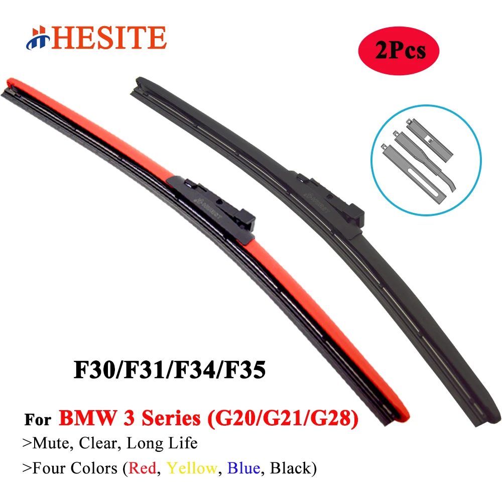 Hesite Colorful Wiper Blades For Bmw 3 Series F30 F31 F34 F35 G20 G21