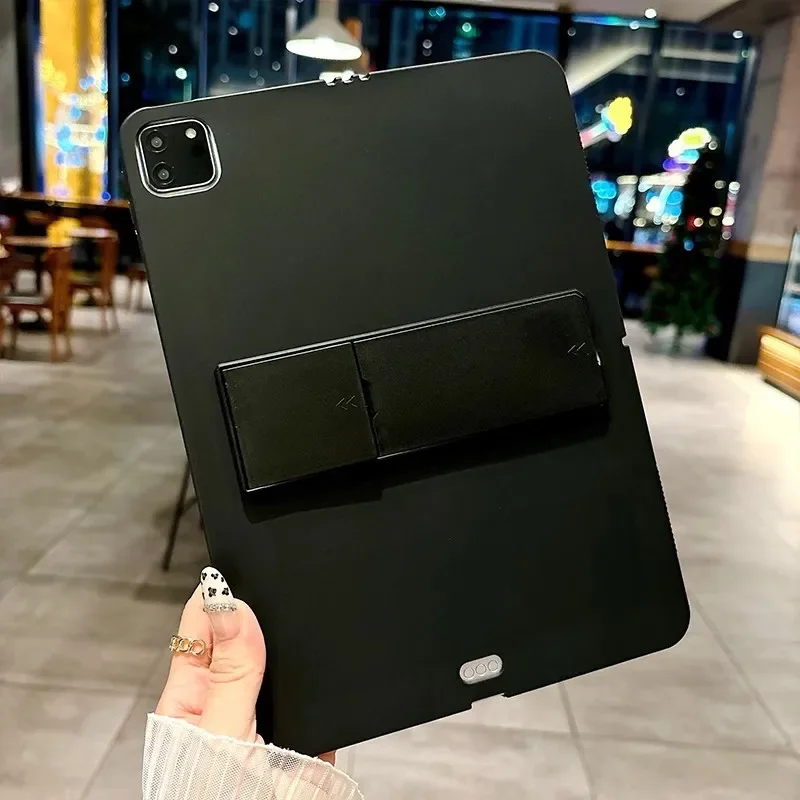 Elegant Soft Silicone TPU Case with Built-in Bracket Cover