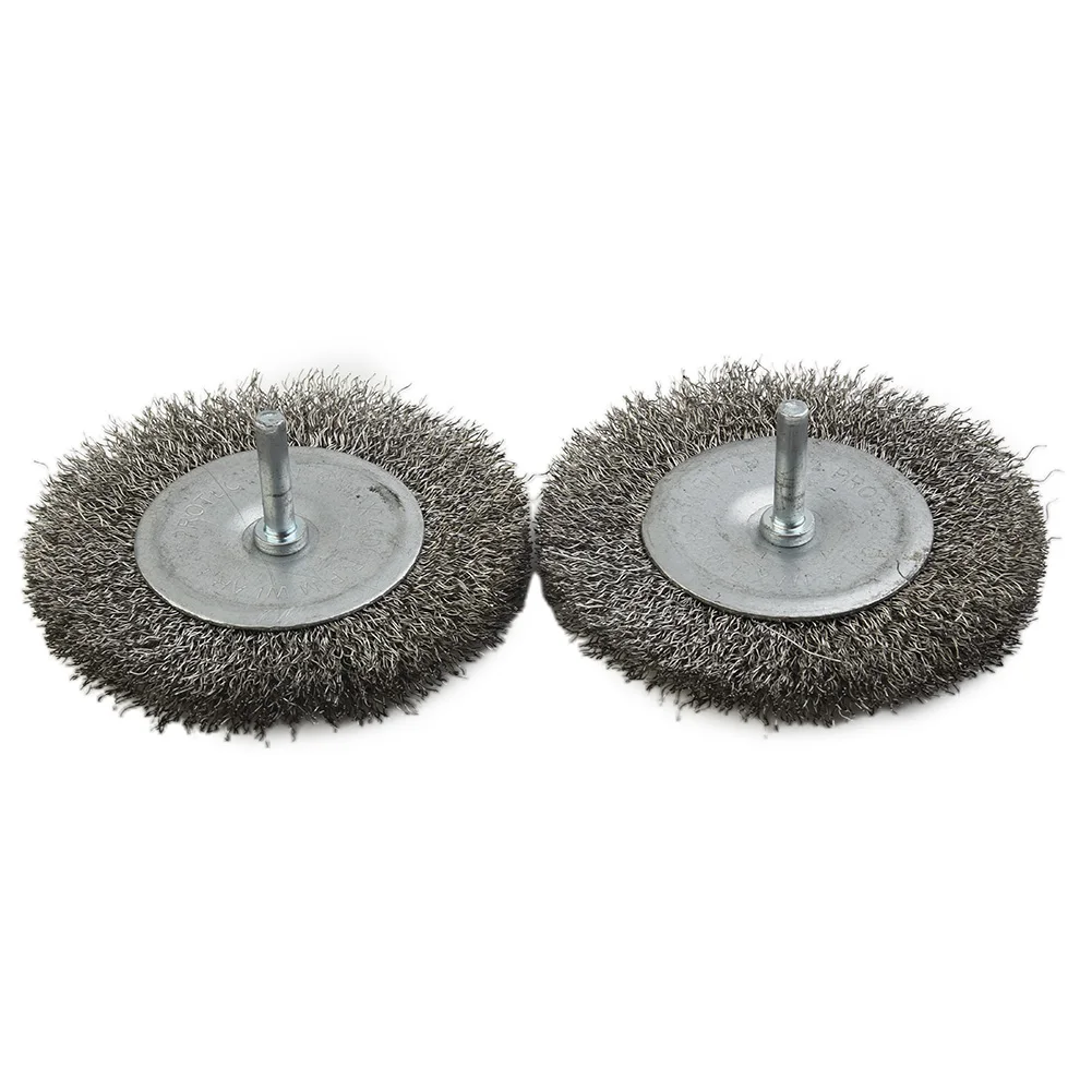 

Metal Brush Wire Brush Spare Parts 100mm Diameter 110 Mm Brushes 400 Watt Motor 4pcs/set Abrasive Wire/Stainless Steel