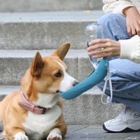 HOOPET Dogs Go Out Kettle Drinker Portable Water Cup Drinking Water Feeder Pet Accompanying Cup Water Bottle Walking Dog Supplie 5