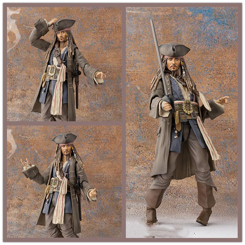 SHFiguarts Captain Jack Sparrow Action Figure Collectible Toy | eBay