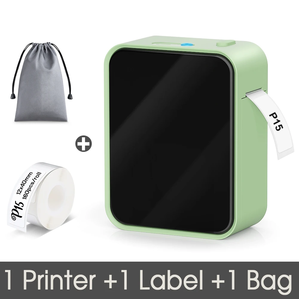 PRT Etiqueteuse Bluetooth, Mini Imprimante Etiquette Autocollante