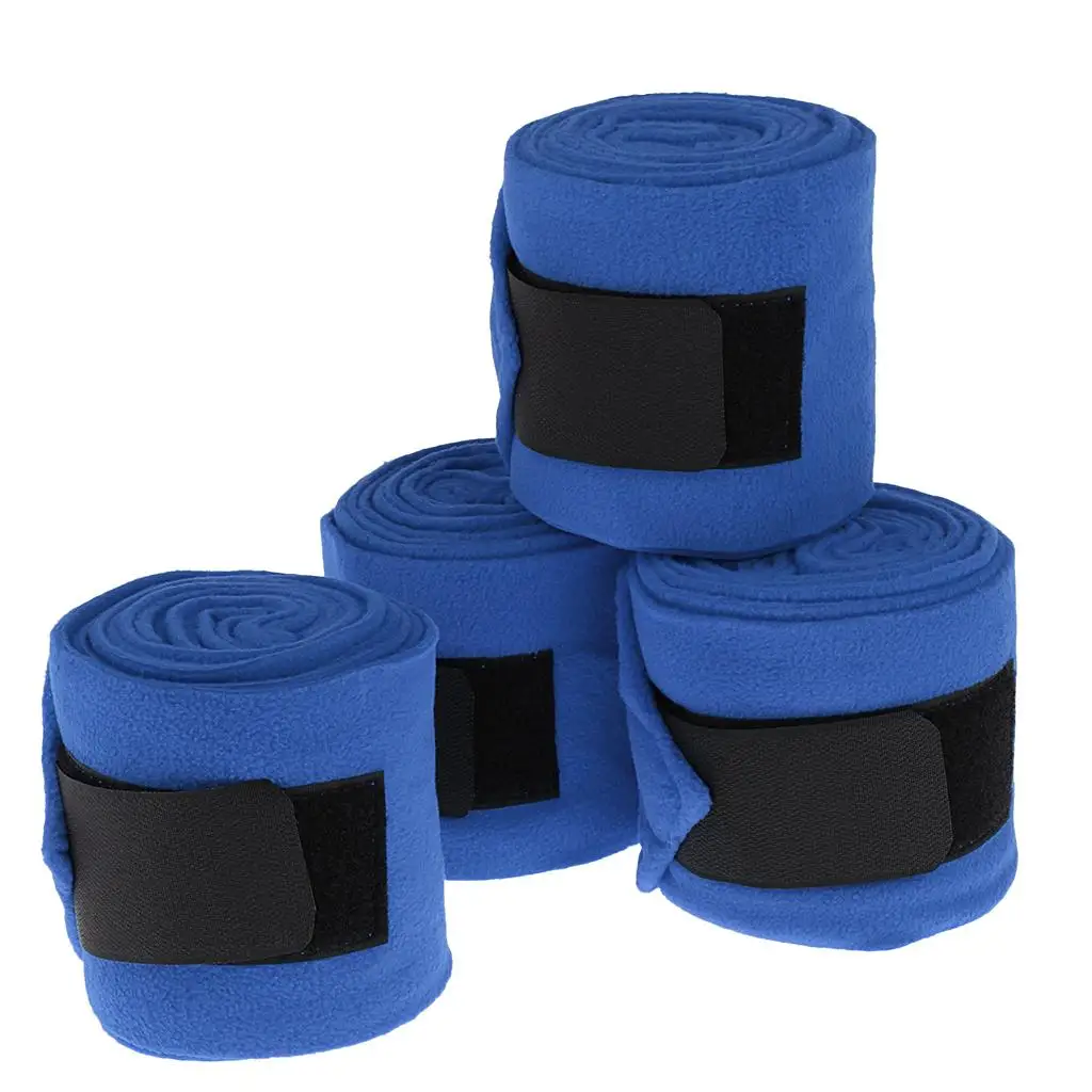  Fleece Bandages Can Be Used During Training, Horse Riding, , Or During Sports