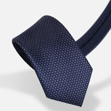 

Designer Brand Luxury Tie For Men Fashion Formal Wedding Business Ties High Quality 8 CM Navy Blue Dot Necktie Men's Gift