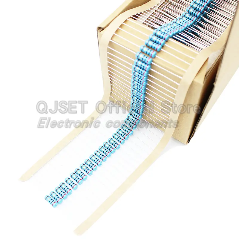 20pcs 1W Metal Film Resistors 1% 10 Ohm 47 100 200 220 470 510 Ohm 1K 4.7K 10K 22k 33k 47K 100k 200k 220k 510k 470k 910k 1M Ohms - Image 4