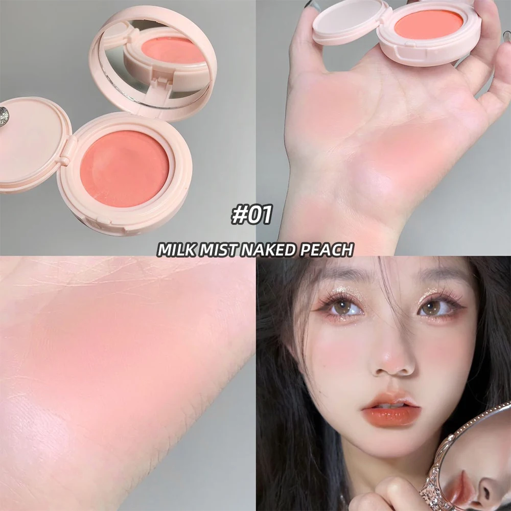 Kissen erröten Creme Gesicht Make-up Rouge rosa natürliche Wange Tönung erröten nackt Rouge Kissen kosmetische matte Rose Idol Make-up