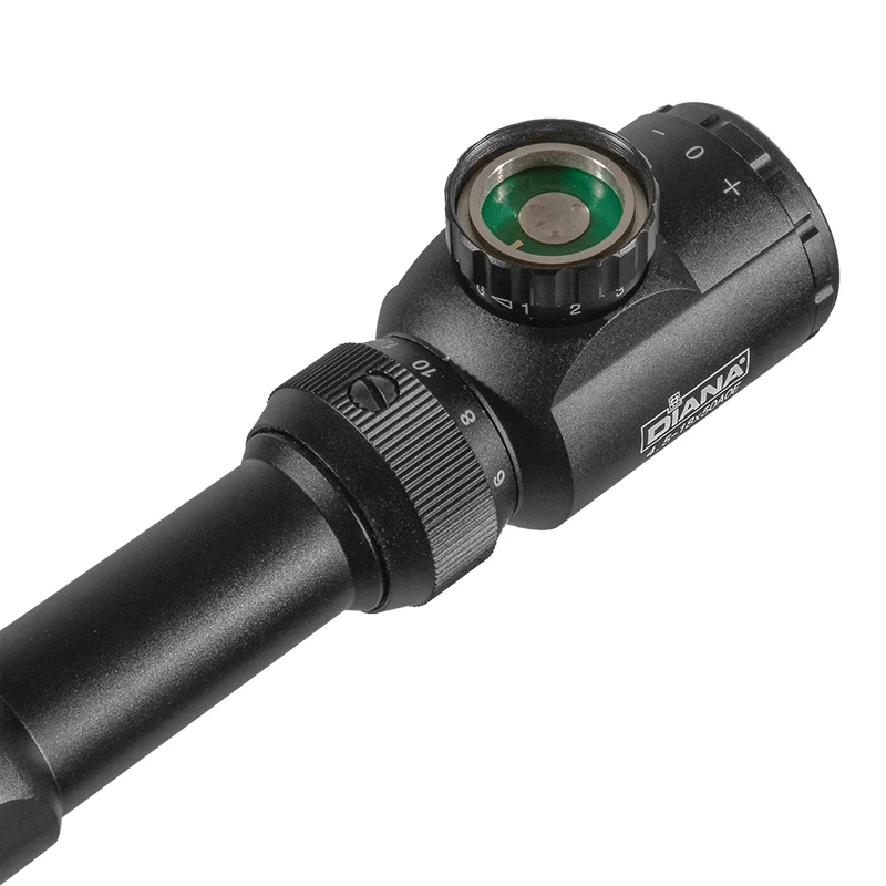 DIANA AOE 4.5-18X50 Riflescope Adjustable Green Red Dot Cross Sight Hunting Scope Light Reticle Optical Tactical Scopes rifle scope