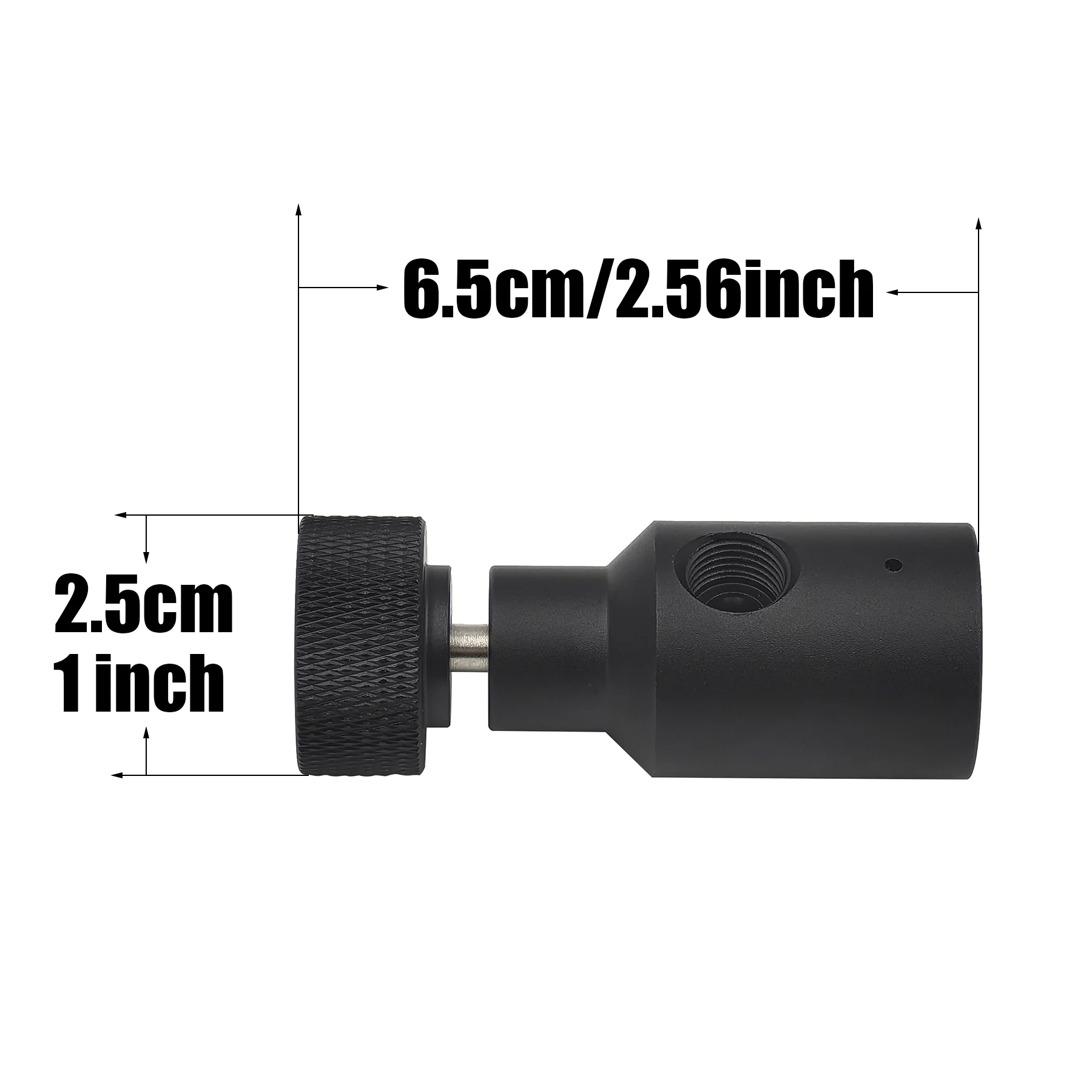 Universal Fill Adapter Aluminum Alloy Soda Water Carbon Dioxide Cylinder Tank Fill Refill Adapter Station for TR21-4 Valve