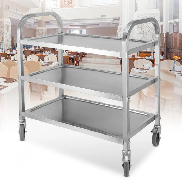 Ristorante Stoviglie Collezione Carrello Sala Da Pranzo Auto Ristorante Commerciale Mobile In Acciaio Inox Pranzo Carrello Auto Pranzo Ciotola Per Aut