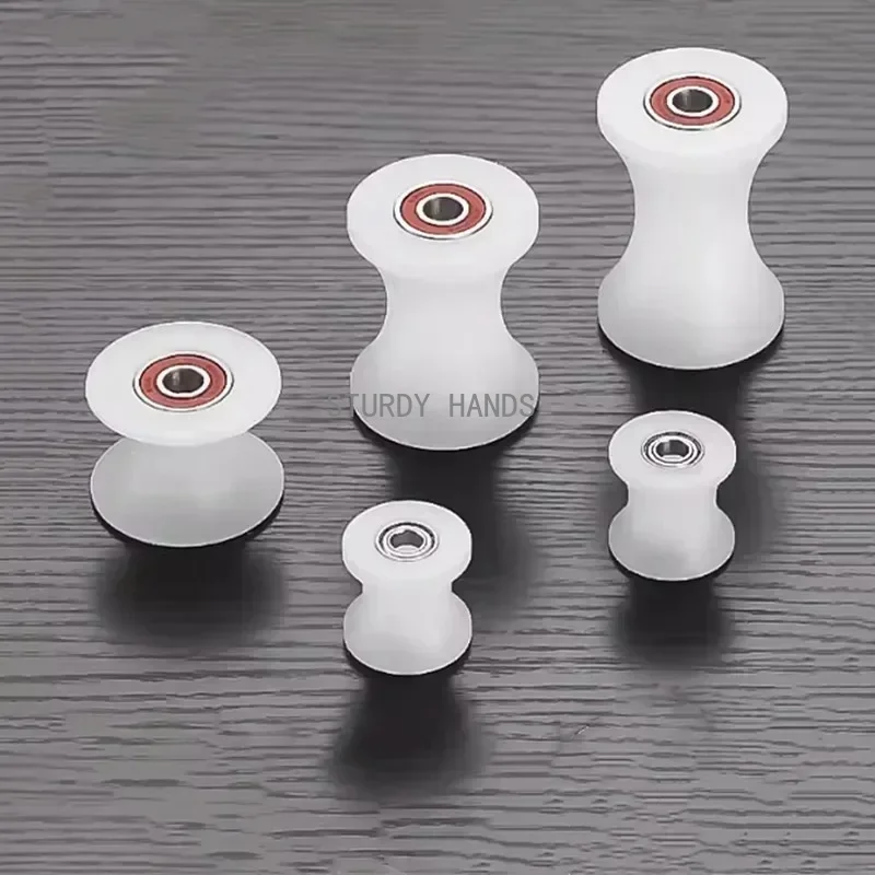Nylon U-groove Bearing Roller Door and Window Sliding Door Mechanical Pulley Window Decoration Accessories 1PC