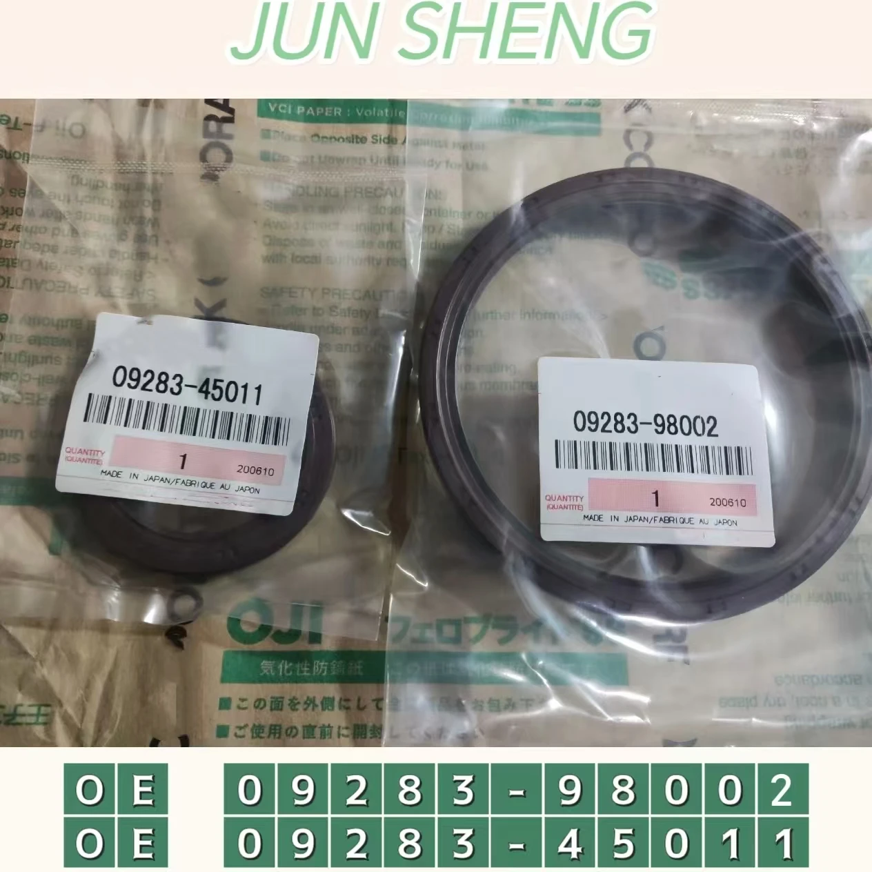 Crankshaft Oil Seal For SUZUKI VITARA J20A 0928398002 09283-45011 09283-98002 0928345011