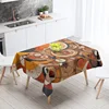 Abstract Geometric Tablecloth Waterproof Stain Resistant Party Decoration Restaurant Cafe Dining Table Tablecloths 140X200cm 6