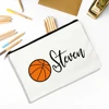 Personalised Football Pencil Bag Custom Name Pencil Case School Stationery Supplies Storage Bags Christmas Birthday Gift for Kid 5