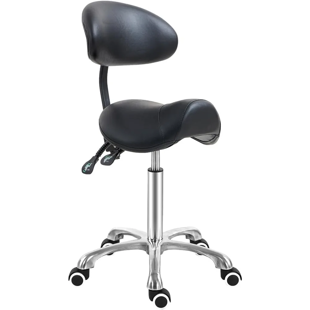 

Ergonomic Esthetician Stool Chair Free Shipping Saddle Stool Chair With Back Support Living Room Furniture Home