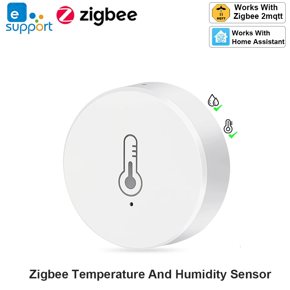 Haozee Ewelink Zigbee 3.0 Temperature And Humidity Sensor Remote Monitor Battery