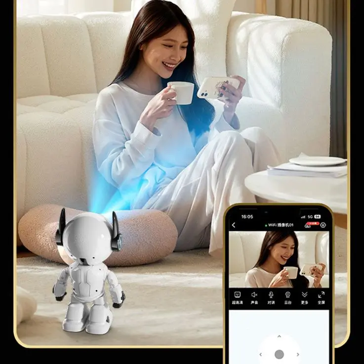 1080P Robot IP Camera Security Camera WiFi Wireless 2MP CCTV Camera Smart Home Video Surveillance P2P Pets Baby Monitor 2