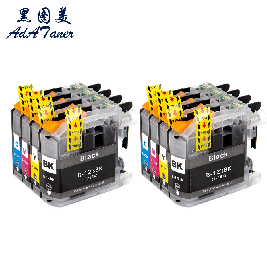 LC121 LC123 LC 121 LC123XL LC-123 호환 잉크젯 잉크 카트리지 Brother MFC-J4610DW J650DW J4110DW J132W J152W J552DW
