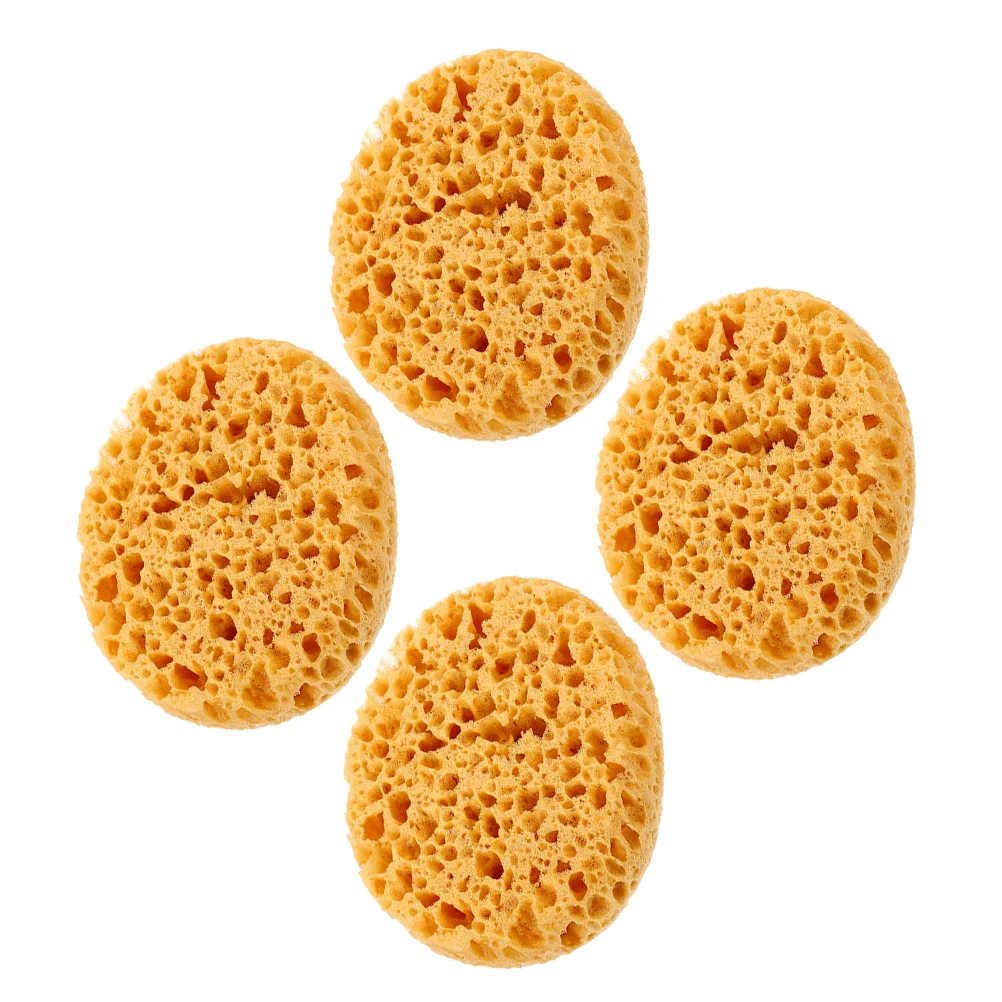 4 Pcs Textured Sponge Painting Ceiling Portable Wall for Repair Drywall Cleaning Knockdown Tool Sponges