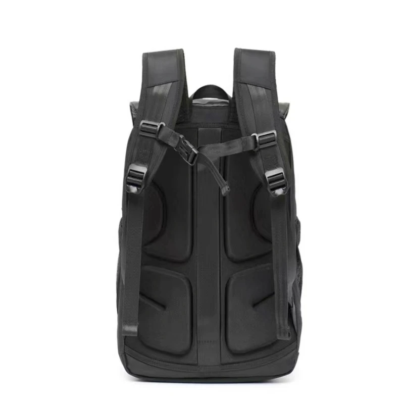 Urban Leisure Fashion Men's Backpack Multifunctional Magnetic Muckle Flip Shoulder Bag Waterproof Outdoor Computer Bags 2